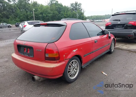 1996 Honda Civic Cx from USA, damaged, VIN 2HGEJ6322TH107023